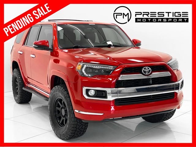 Barcelona Red Metallic 2016 Toyota 4Runner Limited 4WD SUV / Crossover All-Wheel Drive Automatic