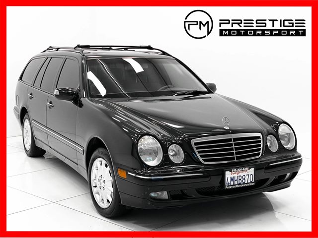 Black 2000 Mercedes-Benz E-Class E 320 4MATIC Wagon Wagon All-Wheel Drive Automatic