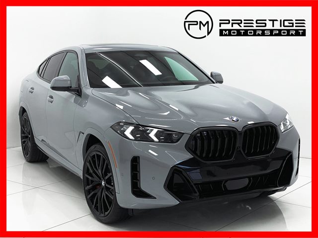 Gray (Brooklyn Grey Metallic) 2026 BMW X6 xDrive40i SUV / Crossover All-Wheel Drive Automatic