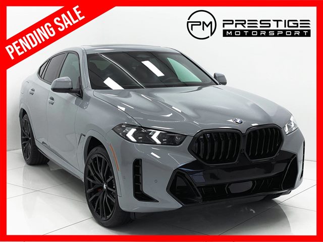 Gray (Brooklyn Grey Metallic) 2026 BMW X6 SUV / Crossover All-Wheel Drive Automatic