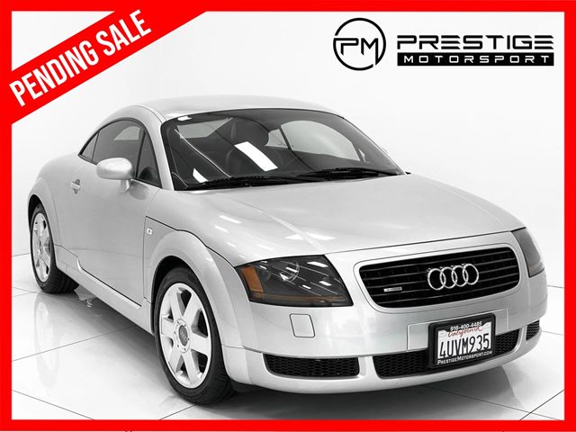 Lake Silver Metallic 2002 Audi TT Coupe Front-Wheel Drive Manual
