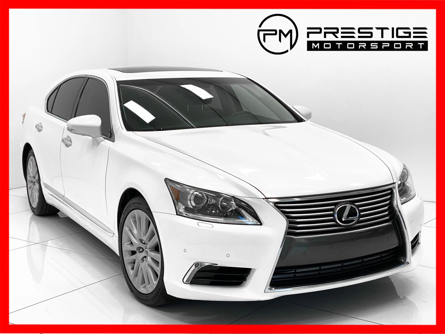 Eminent White Pearl 2016 Lexus LS Sedan Rear-Wheel Drive Automatic