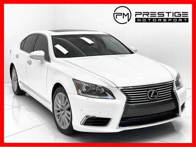 Eminent White Pearl 2016 Lexus LS Sedan Rear-Wheel Drive Automatic