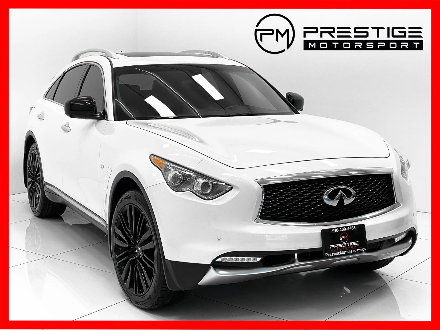 Majestic White 2017 INFINITI QX70 SUV / Crossover  Automatic
