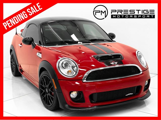 Chili Red 2012 MINI Cooper Coupe Coupe Front-Wheel Drive Manual