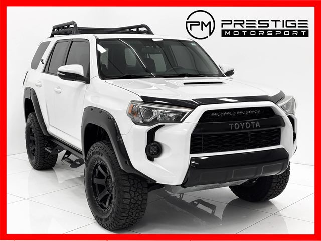 Super White 2019 Toyota 4Runner SUV / Crossover Four-Wheel Drive Automatic