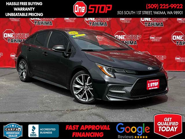 Black Sand Pearl 2021 Toyota Corolla XSE FWD Sedan Front-Wheel Drive Automatic
