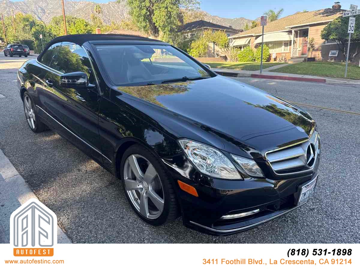 2013 Mercedes-Benz E 350 Cabriolet
