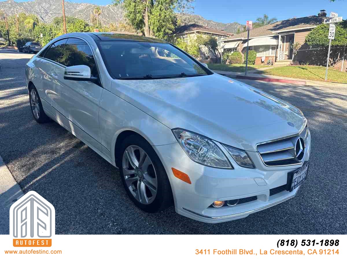 2011 Mercedes-Benz E 350 Coupe