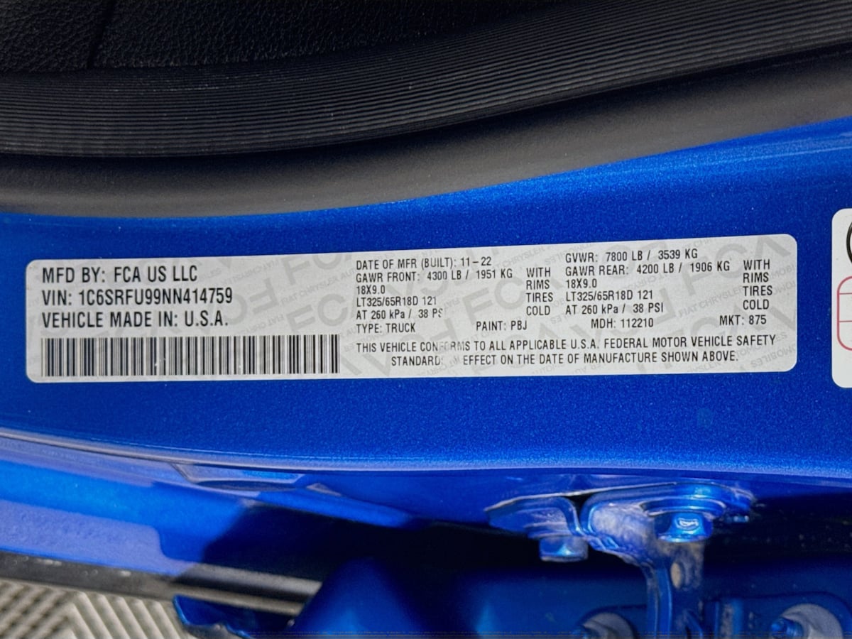 2022 Ram 1500 TRX photo 37