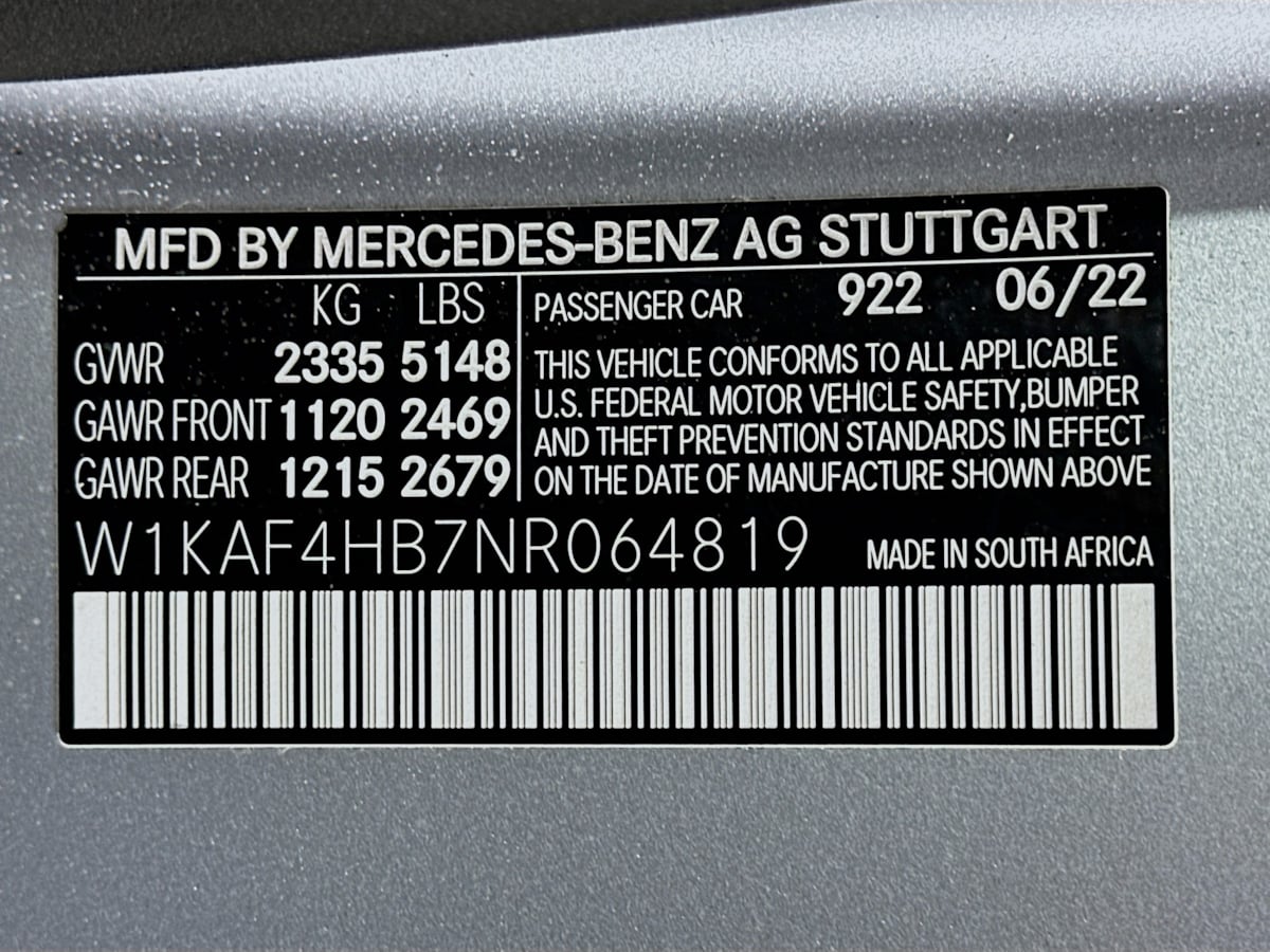 2022 Mercedes Benz C 300 4MATIC Sedan photo 38