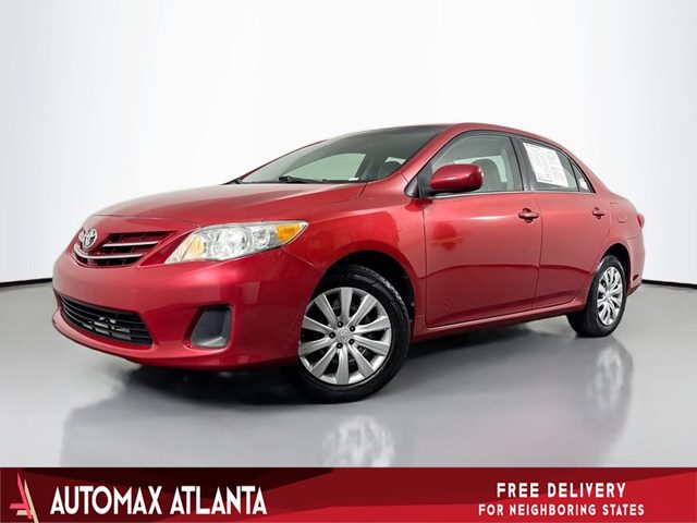 Barcelona Red Metallic 2013 Toyota Corolla LE Sedan Front-Wheel Drive Automatic