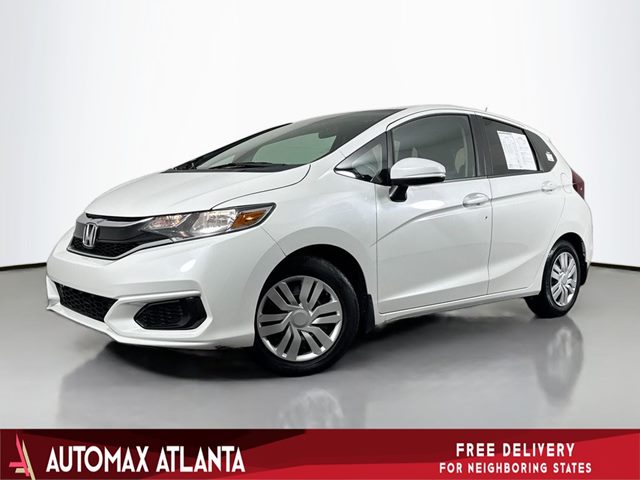 Platinum White Pearl 2020 Honda Fit LX FWD Hatchback Front-Wheel Drive Automatic