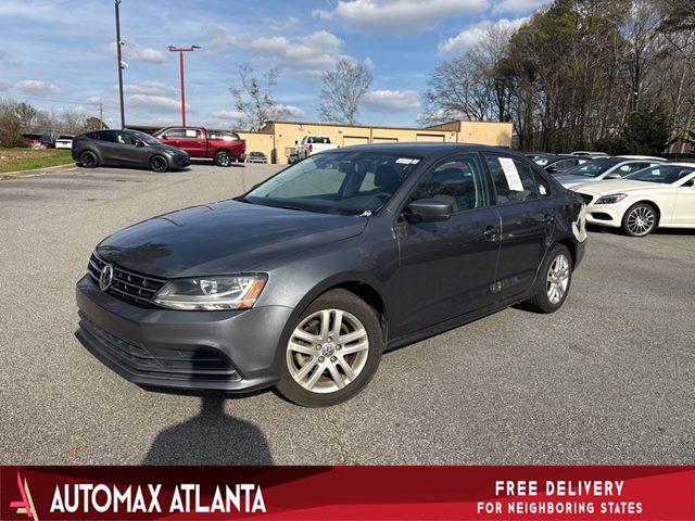 Platinum Gray Metallic 2018 Volkswagen Jetta 1.4T S FWD Sedan Front-Wheel Drive Automatic