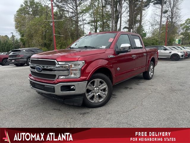 Ruby Red Metallic Tinted Clearcoat 2018 Ford F-150 King Ranch SuperCrew RWD Pickup Truck 4X2 Automatic