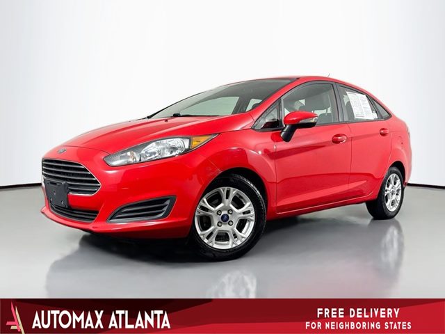 Race Red 2015 Ford Fiesta SE Sedan Front-Wheel Drive Automatic