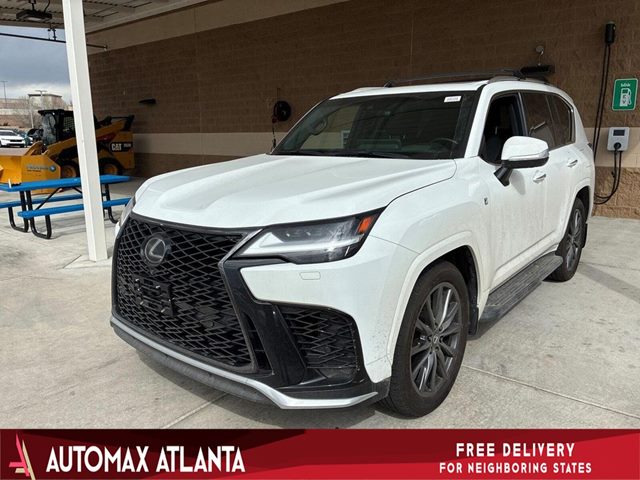 Ultra White 2023 Lexus LX 600 F Sport Handling AWD SUV / Crossover All-Wheel Drive Automatic