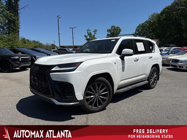 Ultra White 2023 Lexus LX 600 F Sport Handling AWD SUV / Crossover All-Wheel Drive Automatic