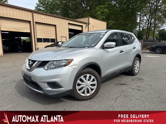 Brilliant Silver 2016 Nissan Rogue S AWD SUV / Crossover All-Wheel Drive Automatic