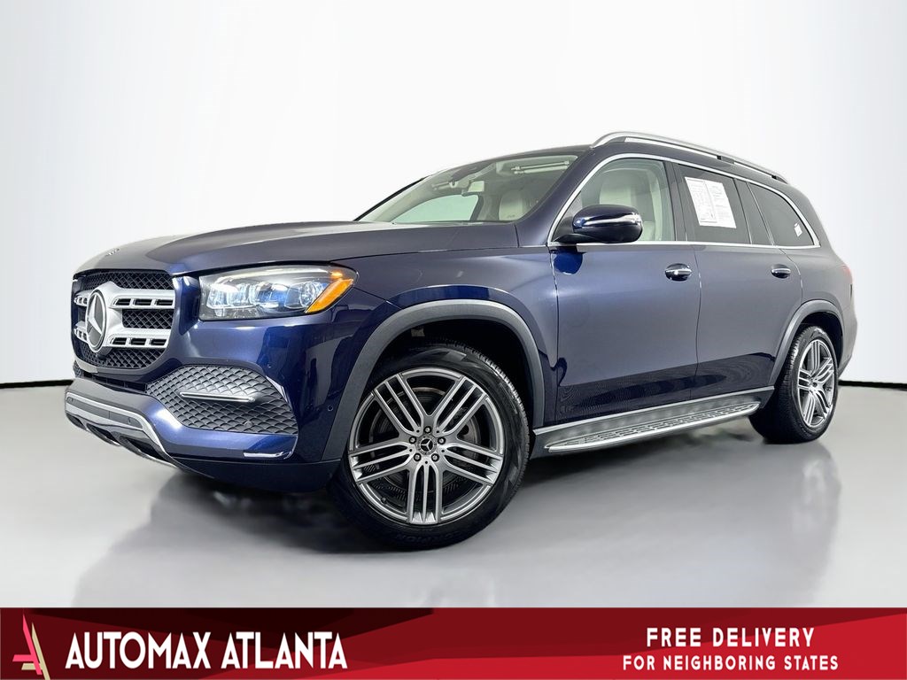 Brilliant Blue Metallic 2020 Mercedes-Benz GLS SUV / Crossover All-Wheel Drive Automatic