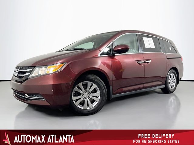 Red (Deep Scarlet Pearl) 2016 Honda Odyssey EX-L FWD Minivan Front-Wheel Drive Automatic