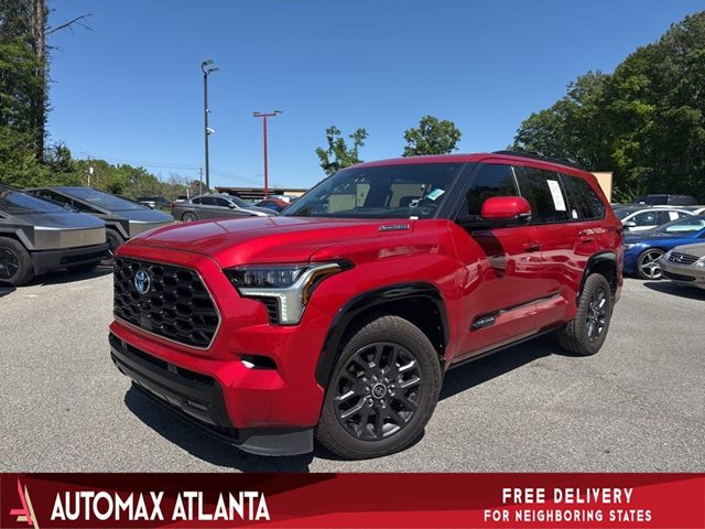 Supersonic Red 2023 Toyota Sequoia Platinum RWD SUV / Crossover 4X2 Automatic