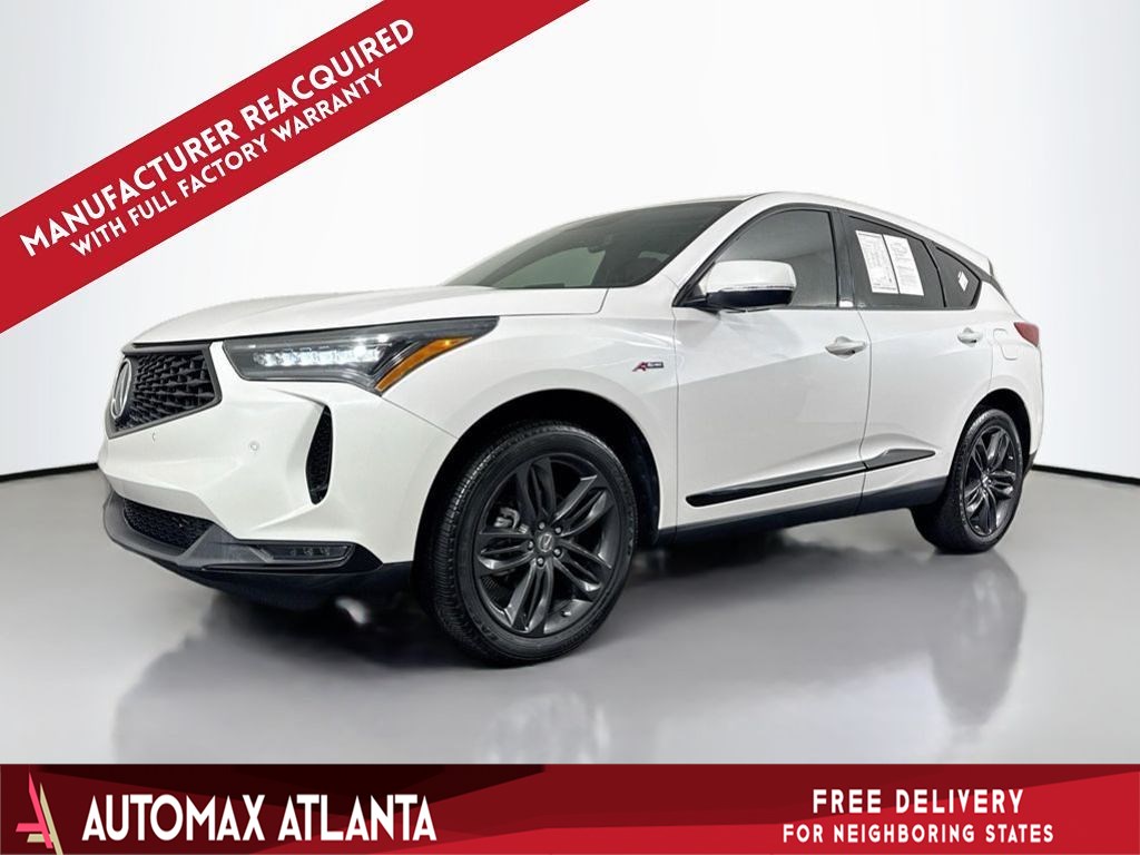 Platinum White Pearl 2023 Acura RDX SUV / Crossover Front-Wheel Drive Automatic