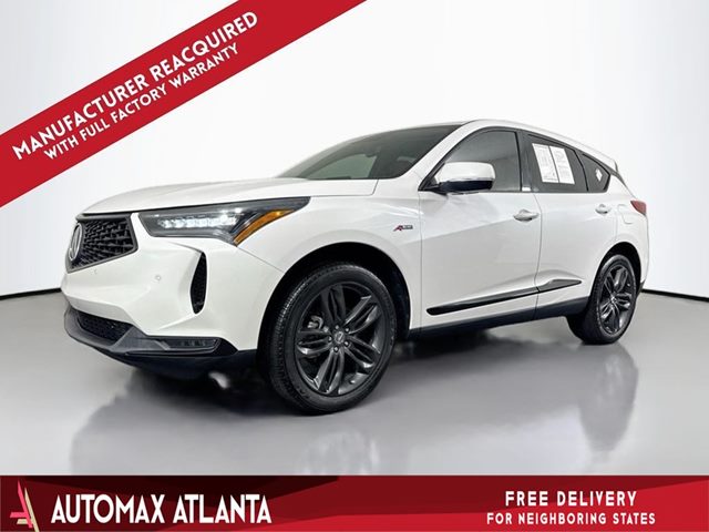 Platinum White Pearl 2023 Acura RDX SUV / Crossover Front-Wheel Drive Automatic