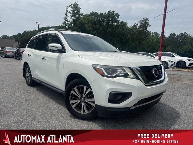 Glacier White 2018 Nissan Pathfinder S SUV / Crossover Front-Wheel Drive Automatic