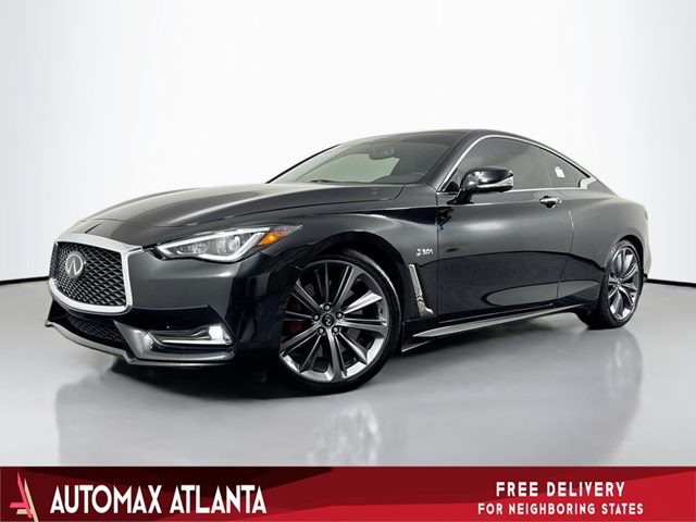 Midnight Black 2019 INFINITI Q60 Coupe All-Wheel Drive Automatic