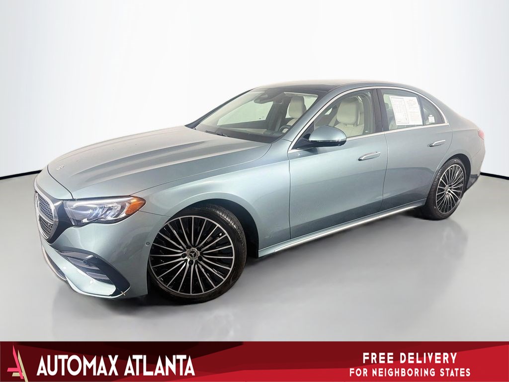 Silver 2026 Mercedes-Benz E-Class Sedan Rear-Wheel Drive Automatic