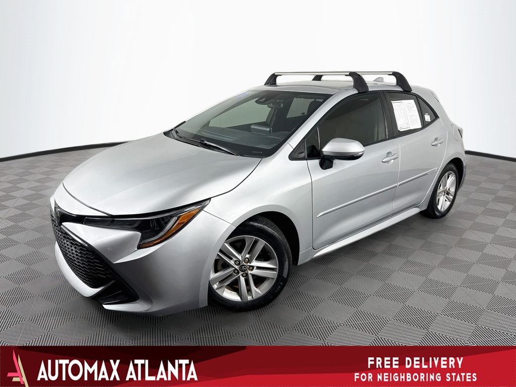 Classic Silver Metallic 2021 Toyota Corolla Hatchback Hatchback Front-Wheel Drive Automatic
