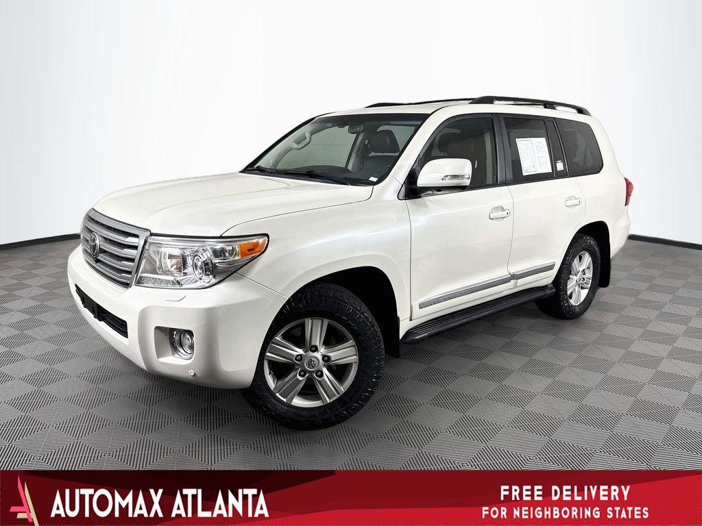 White (Blizzard Pearl) 2013 Toyota Land Cruiser SUV / Crossover All-Wheel Drive Automatic