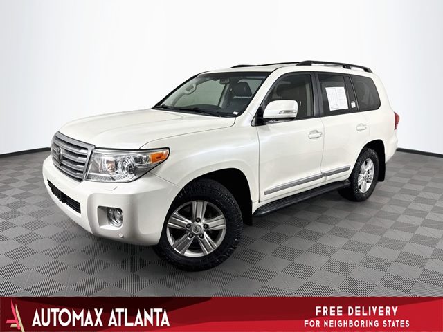 White (Blizzard Pearl) 2013 Toyota Land Cruiser SUV / Crossover All-Wheel Drive Automatic