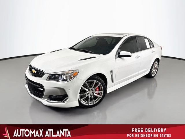Heron White 2016 Chevrolet SS Sedan Rear-Wheel Drive Automatic