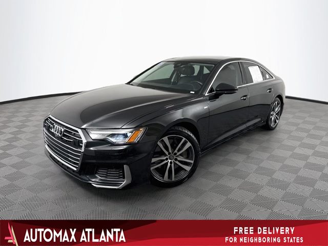 Vesuvius Gray Metallic 2019 Audi A6 Sedan All-Wheel Drive Automatic