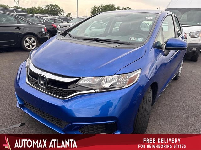 Aegean Blue Metallic 2020 Honda Fit Hatchback Front-Wheel Drive Automatic