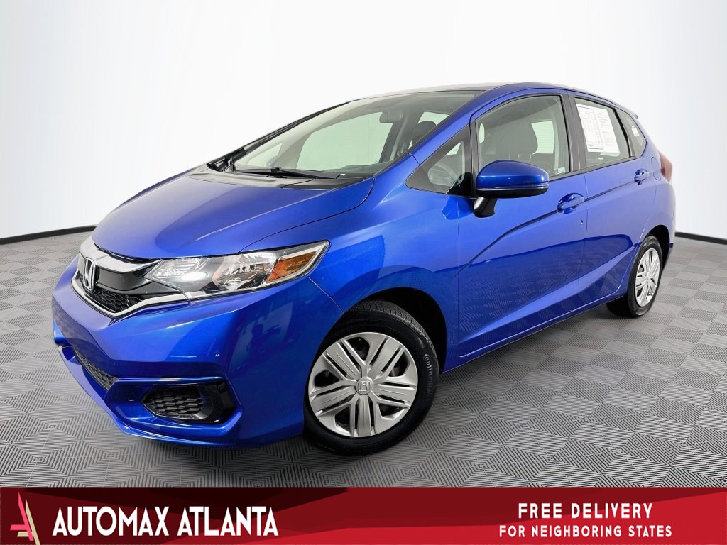 Aegean Blue Metallic 2020 Honda Fit Hatchback Front-Wheel Drive Automatic