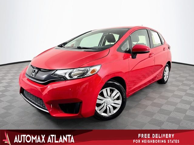 Milano Red 2017 Honda Fit Hatchback Front-Wheel Drive Automatic