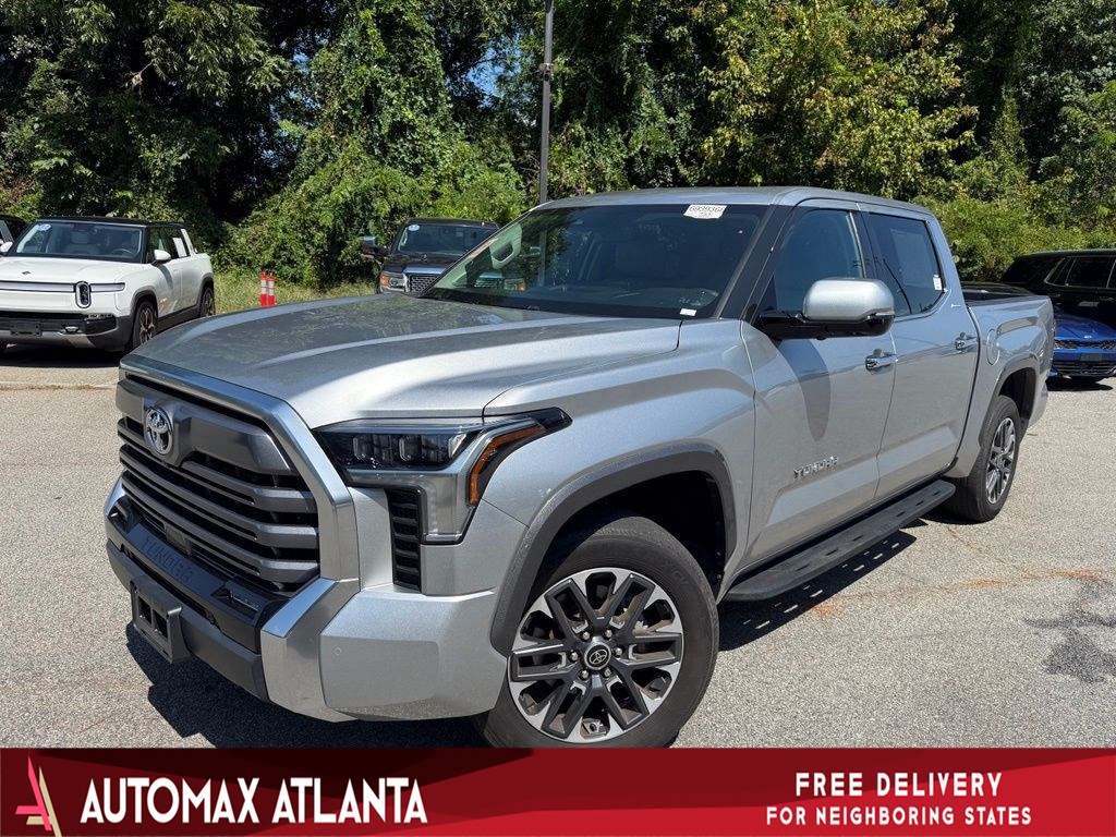 Celestial Silver Metallic 2023 Toyota Tundra Pickup Truck Four-Wheel Drive Automatic
