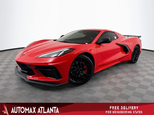 Torch Red 2025 Chevrolet Corvette Convertible Rear-Wheel Drive Automatic