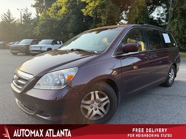 Dark Cherry Pearl 2007 Honda Odyssey Minivan Front-Wheel Drive Automatic