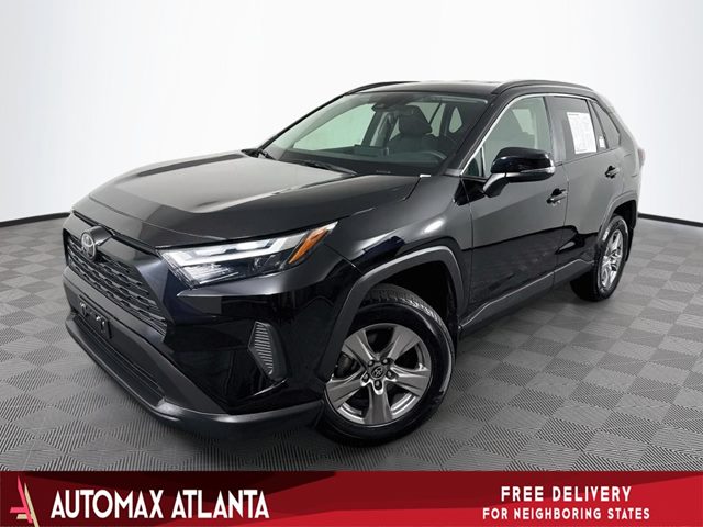 Midnight Black Metallic 2025 Toyota RAV4 SUV / Crossover All-Wheel Drive Automatic