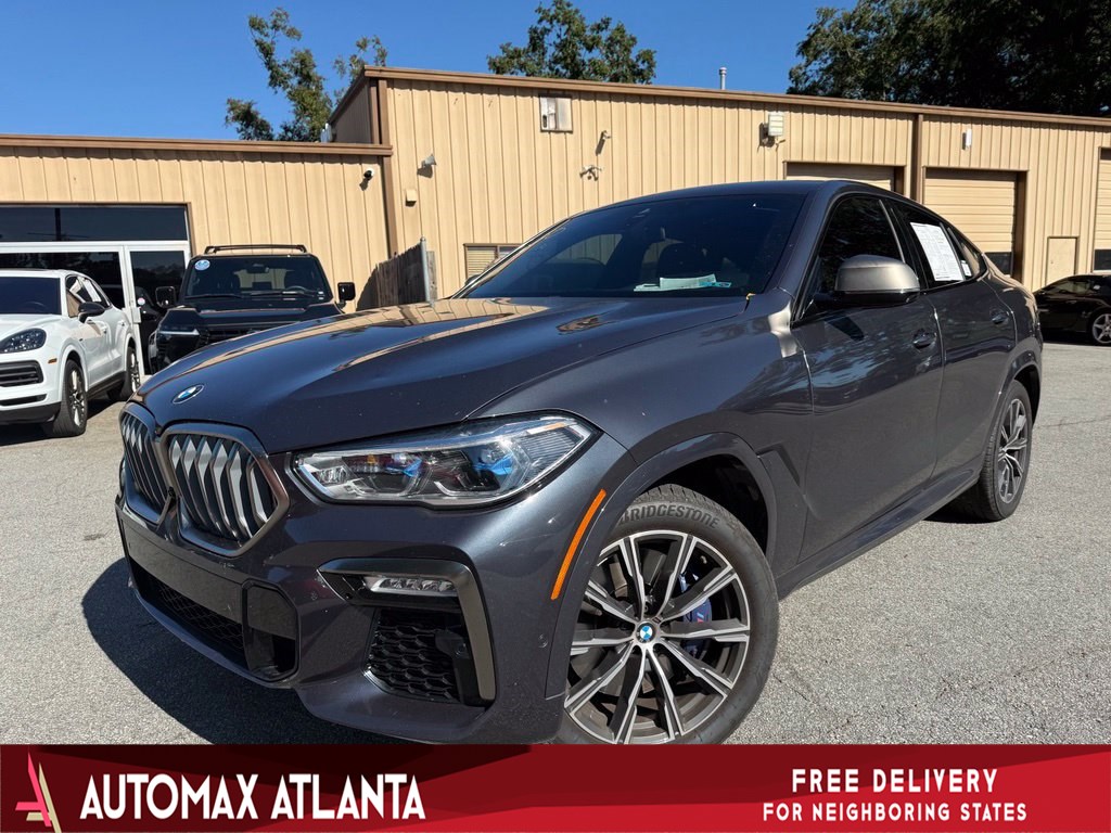 Arctic Gray Metallic 2020 BMW X6 SUV / Crossover All-Wheel Drive Automatic