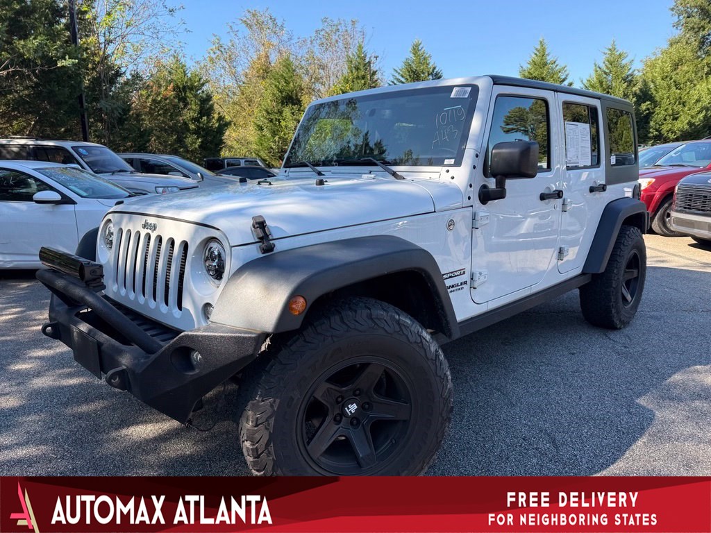 2016 Jeep Wrangler Unlimited Sport