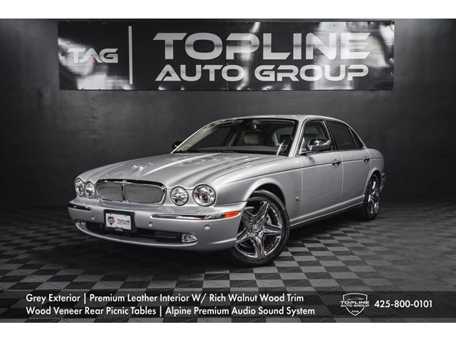 Silver 2006 Jaguar XJ-Series Sedan Rear-Wheel Drive Automatic