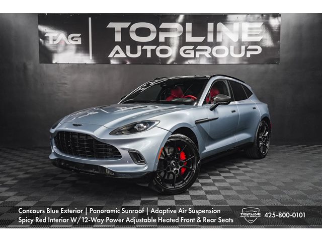 Blue 2021 Aston Martin DBX SUV / Crossover All-Wheel Drive 9-Speed Automatic