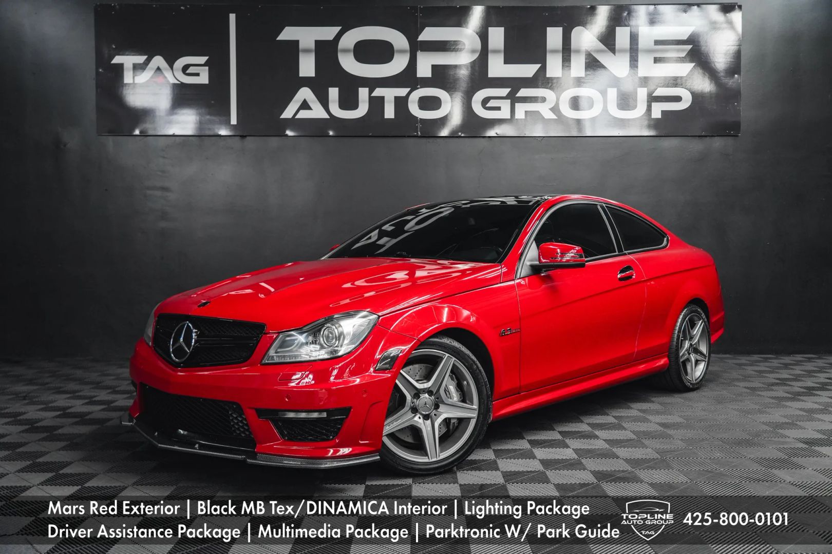  2014 Mercedes-Benz C-Class C 63 AMG Coupe   