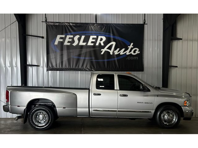 Bright Silver Metallic 2003 Dodge RAM 3500 ST Quad Cab LB DRW RWD Pickup Truck Rear-Wheel Drive Automatic