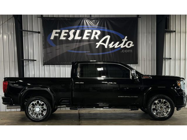 Onyx Black 2020 GMC Sierra 2500HD Denali Crew Cab 4WD Pickup Truck Four-Wheel Drive Automatic